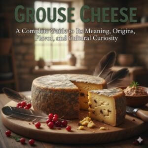 Grouse cheese